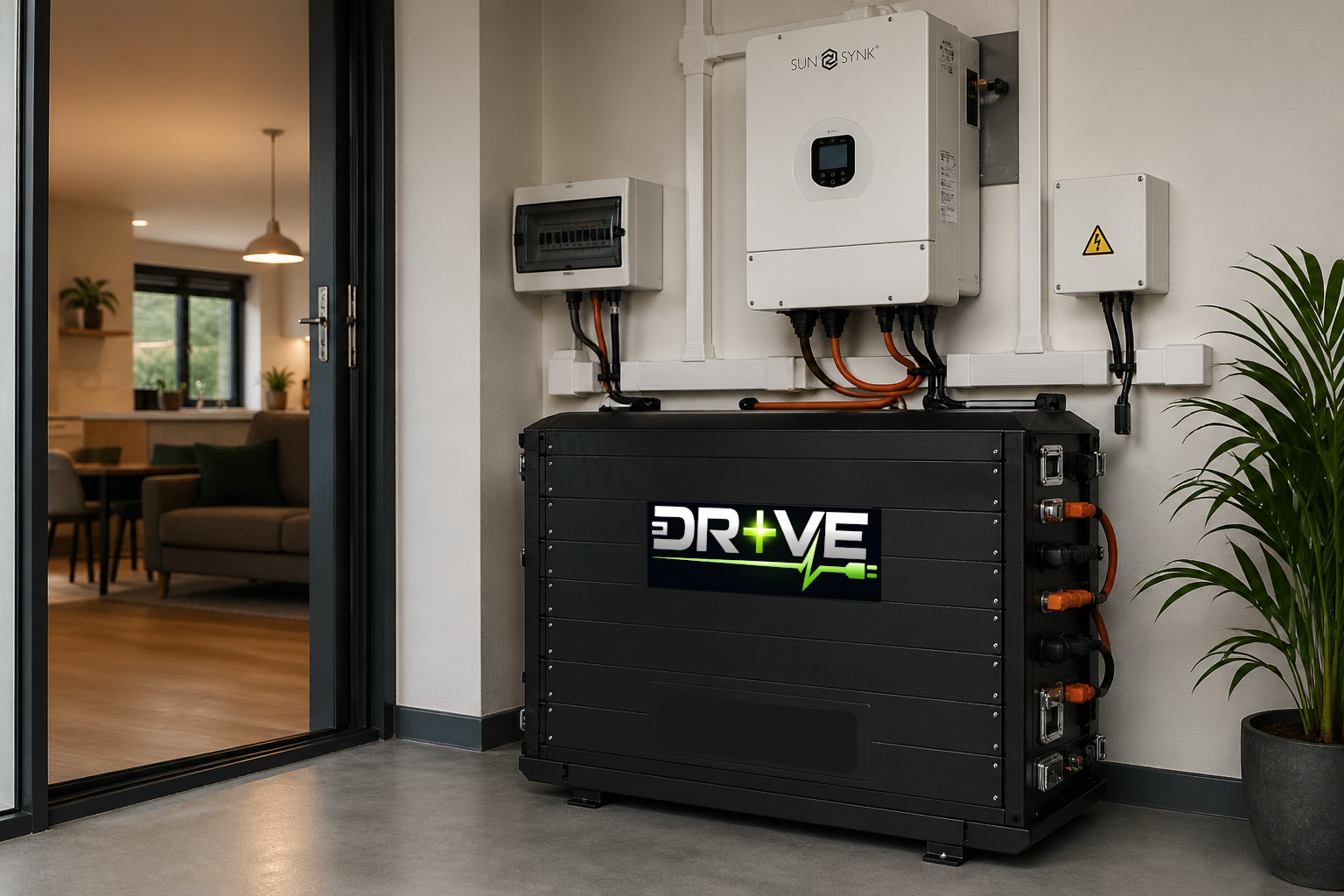 Complete Energy Storage EV Battery Packs with Inverter